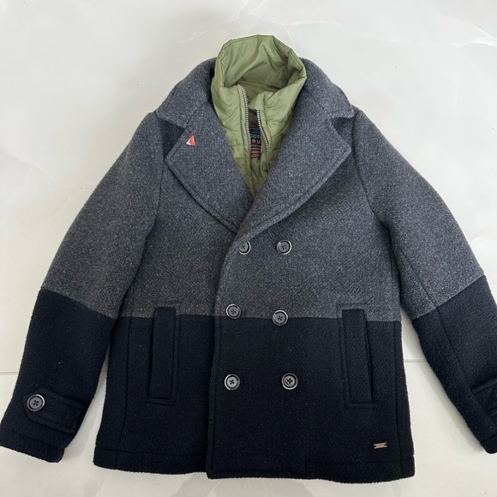 Scotch & Soda Kids Gray and Black Jacket